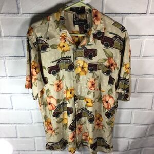 Marc Edwards SZ M Hawaiian Tropical Shirt